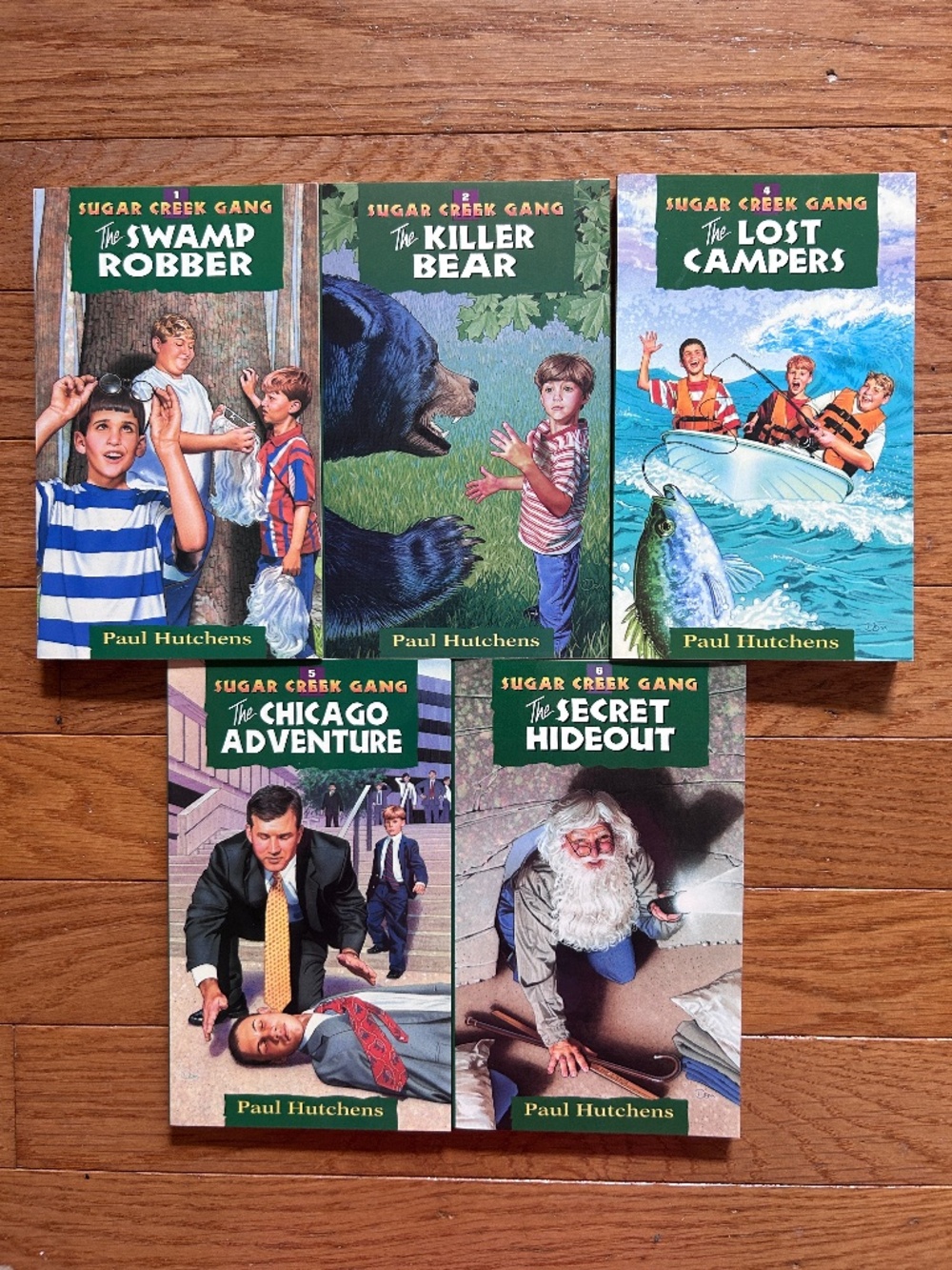 Sugar Creek Gang Books Lot of 5 books by Paul Hutchens